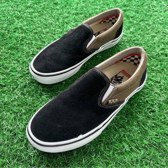Vans Skate Slip On Black Olive - Picture 6 of 8